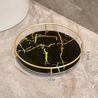 Золотой сингл -слой цилиндрический ПВХ черный золотой версия