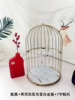 Двойное использование двойного слоя птичьего клетки+бутылка HI+поддержка обуви для обуви