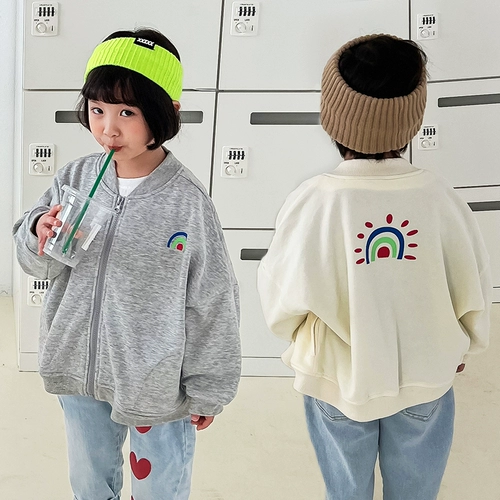 Детская куртка для мальчиков, бейсбольная осенняя форма, тонкая толстовка, коллекция 2023, в корейском стиле