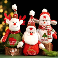 [3 Скидка на ценность для денег] Новый вязаный балок рта яблочный пакет Apple старый мужчина-эльк-сноуман