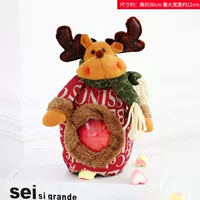 Печать английского анестеза Трехмерная яблочная сумка-эльк