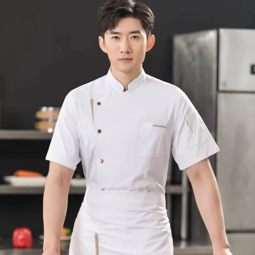 Шеф-костюм индивидуальная летняя летняя шорт-рука.