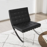 Дизайнерский диван Jundexi, кресло BarcelonaChair, кожаное кресло Barcelona, ​​кресло для гостиной, отдыха, одиночное кресло