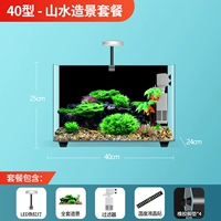 40 ландшафтный ландшафтный ландшафт (ландшафтный ландшафт+рыбный бак+фильтр)