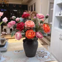 Тотальный горшок+светло -фиолетовый красный оранжевый коралловый порошок каждый 2