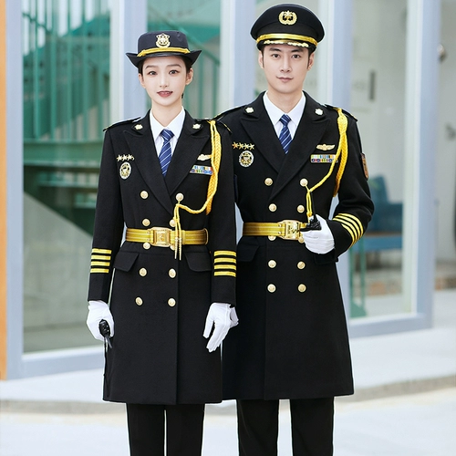 Шерстяное шерстяное пальто для работы, зимний комплект подходит для мужчин и женщин, униформа, увеличенная толщина