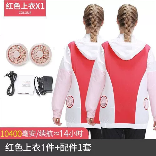 Летний охлаждающий тонкий вентилятор для работы