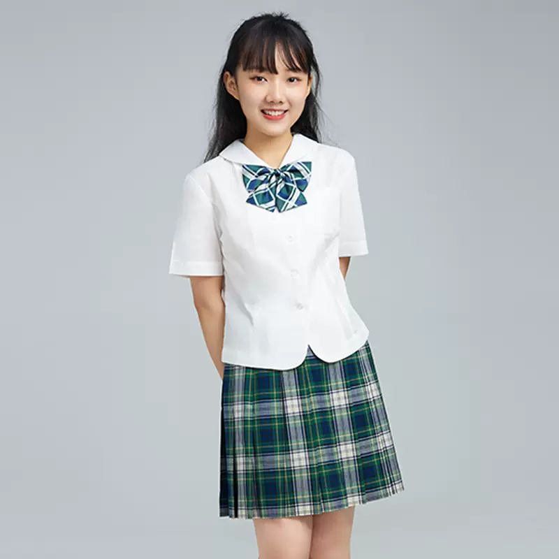 萌芽jk制服校供日常穿搭丸领衬日本学生服 日本校服代工厂生产