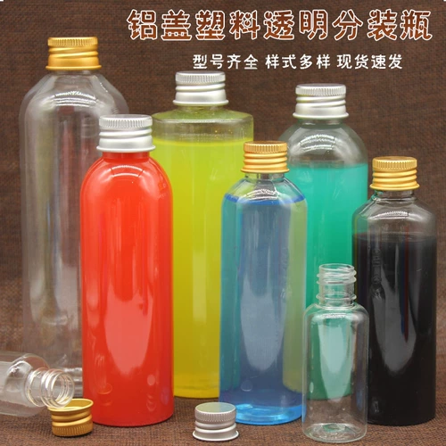 10/20/30 100 мл Прозрачная пластиковая бутылка бутылки с твердым жидкостью маленькую бутылочную полосу