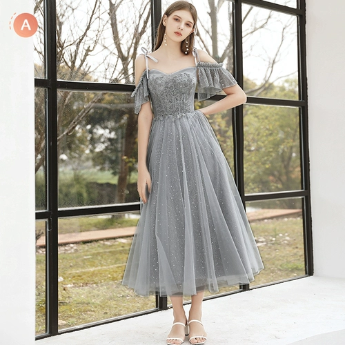 Платье подружки невесты, вечернее платье, длинная летняя юбка, 2021 года, по фигуре