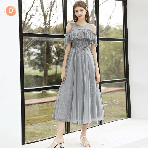 Платье подружки невесты, вечернее платье, длинная летняя юбка, 2021 года, по фигуре