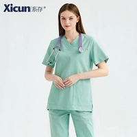 Женские короткие рукава (светлые фрукты зеленые)