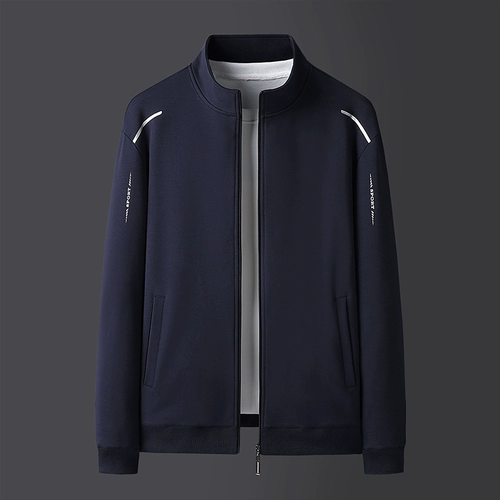 Толстовка, пуховик, тонкая бархатная куртка, осенний спортивный костюм, коллекция 2021, для мужчины среднего возраста