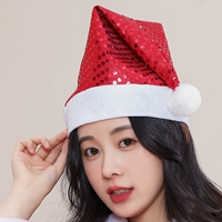 Красные блестки для ногтей