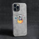 Alcantara Suede Microfiber Phone Cases Covers Cartoon Bear Cute Luxury High End Premium iPhone 15, iPhone 14, iPhone 13, iPhone 12,