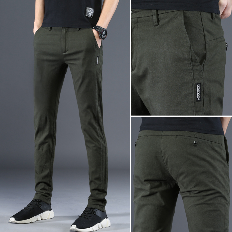 8807 trousers military green