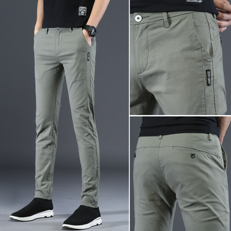 8807 trousers light green