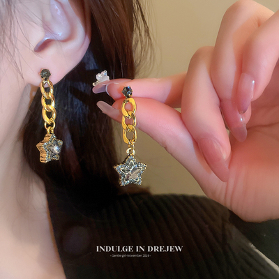 taobao agent Sophisticated design demi-season earrings, trend of season, light luxury style