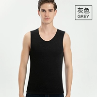 Добавить бархатный жилет мужчин [Deep Grey]