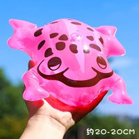 Светящийся розовый воздушный насос, эластичный ремень, лягушка, 1 шт