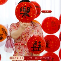 Красный двусторонний фонарь, 1 шт