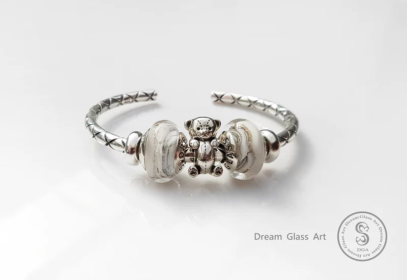 Dreamglassart*Марли Медведь бисеры SBB-190412