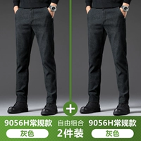 Серый [9056H обычный стиль] + серый [9056H обычный стиль]