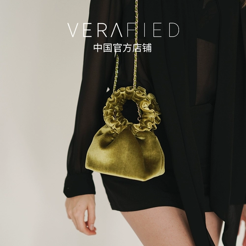 [Рекомендовано знаменитыми блоггерами] ПРОВЕРЕННАЯ модная легкая роскошная высококачественная осенне-зимняя бархатная сумка для ужина серии Cloud