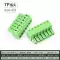 KF2EDG 3.81mm plug-in pcb terminal block pin thẳng ổ cắm pin cong 2P3P4P5P6P7P10P12P cút nối điện nhanh bán cút nối dây điện Cút nối dây điện