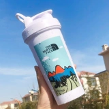 Портативный пластиковый вместительный и большой матовый чайник для воды для спортзала, защита при падении