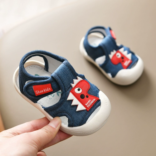 Детские сандалии, нескользящая детская обувь для раннего возраста для девочек, мягкая подошва, 2-3 лет