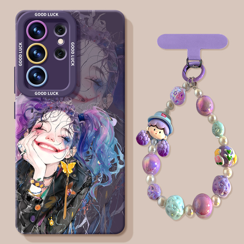Harley Quinn For Girls, Anti-Fall – S25, S25 Plus, S25 Ultra, S24, S24 Plus, S24 Ultra, S23, S23 Plus, S23 Ultra Samsung
