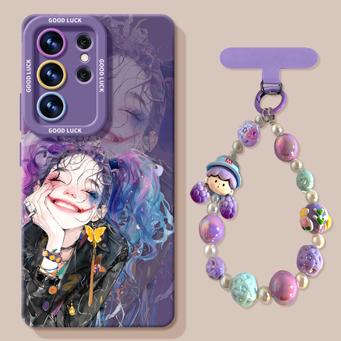 Harley Quinn For Girls, Anti-Fall – S25, S25 Plus, S25 Ultra, S24, S24 Plus, S24 Ultra, S23, S23 Plus, S23 Ultra Samsung