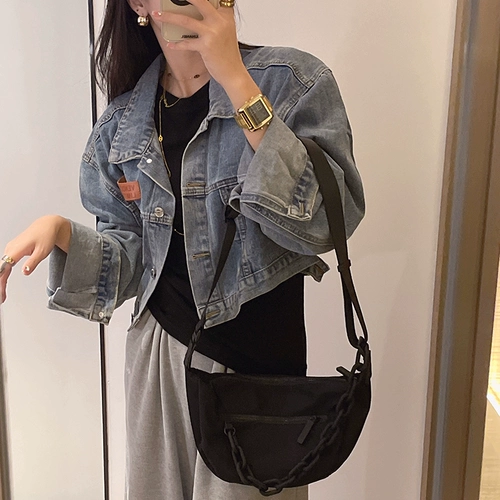 Вместительная и большая сумка через плечо, сумка на одно плечо, коллекция 2023