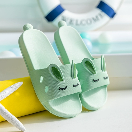 Детские нескользящие тапочки для мальчиков, мультяшные милые слайдеры, мягкая подошва