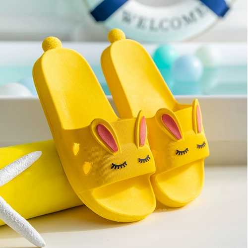 Детские нескользящие тапочки для мальчиков, мультяшные милые слайдеры, мягкая подошва