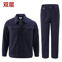 1011 Тибетский зеленый костюм (двойной слой)