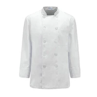 Пластиковая пуговица белые длинные рукава