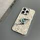 Dragon Eye Textured Charcoal Teal Fantasy Phone Case for iPhone 17, 16, 15, 14, 13 and 12