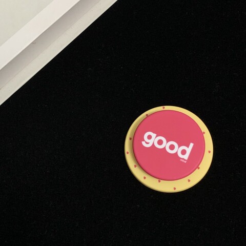 GOOD MIND MagSafe Kickstand Matte Pink iPhone Case