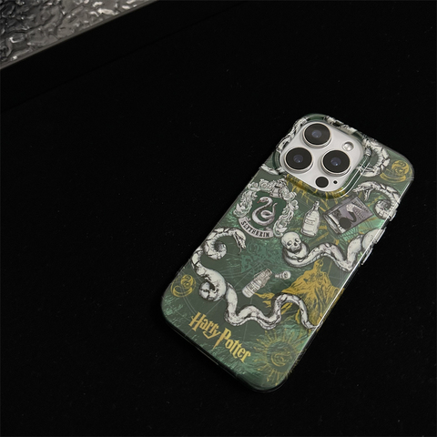 Harry Potter Illustration New Niche Straight Edge Plus/Pro/Max – 16, 15, 14, 13, 12 iPhone Case
