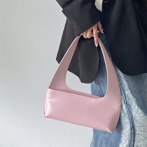 Небольшая дизайнерская сумка подмышку, сумка через плечо, ретро бретели, сумка на одно плечо, французский стиль, коллекция 2023