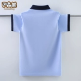 Футболка с коротким рукавом для мальчиков, летняя одежда, детская хлопковая форма для школьников, летняя футболка polo, короткий рукав, детская одежда