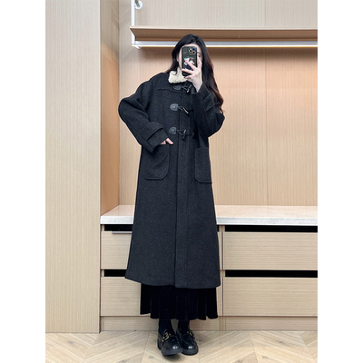 taobao agent Work retro demi-season long coat, mid-length