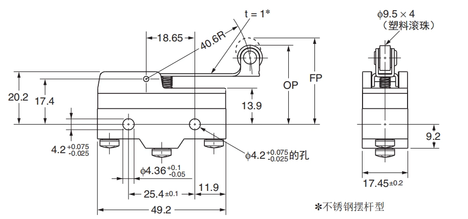 Micro Switch Omron chính hãng Z-15GW22-B GQ Z-15GD-B Z-GQ22-B HW78-B 214 máy dò kim loại chính xác