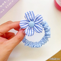 3#синий полосатый кольцо для волос