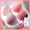 Розовый набор из трех косметических яиц + стеллаж + моющее средство