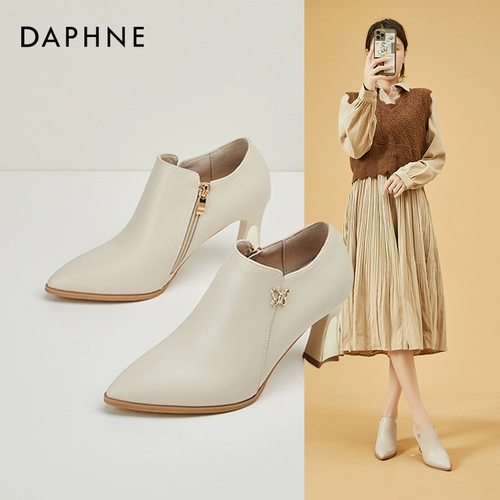 Обувь с заостренным носом на высоком каблуке, туфли, коллекция 2022, французский стиль