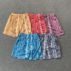 Пользовательские шорты logan 时尚潮流莽蛇字母logo印花短裤