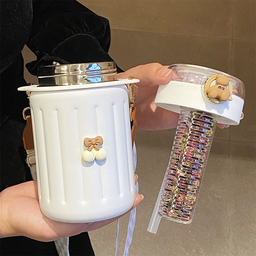 Вместительный и большой высококачественный стакан, трубочка со стаканом, чай, чайная чашка, коллекция 2023